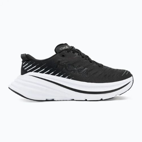Черевики для бігу чоловічі HOKA Bondi X black/white