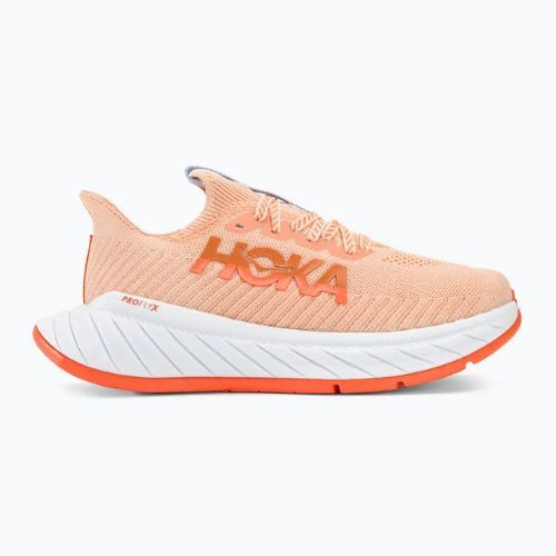 Черевики для бігу жіночі HOKA Carbon X 3 peach parfait/summer song