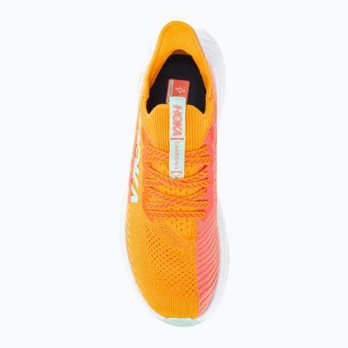 Черевики для бігу жіночі HOKA Carbon X 3 radiant yellow/camellia