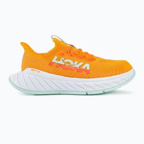 Черевики для бігу жіночі HOKA Carbon X 3 radiant yellow/camellia