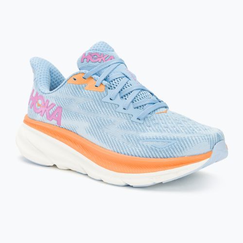 Черевики для бігу жіночі HOKA Clifton 9 airy blue/ice water