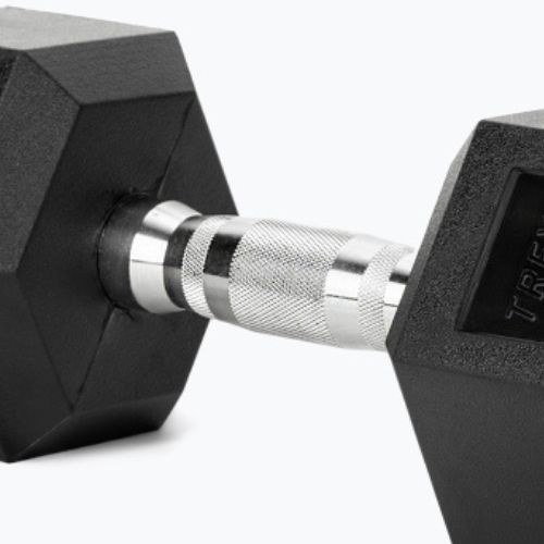 Гантеля прогумована XTREXO Hex 12.5 кг