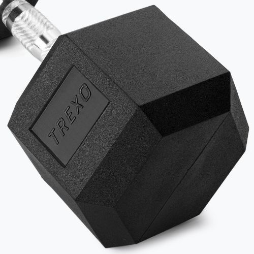 Гантеля прогумована XTREXO Hex 27.5 кг