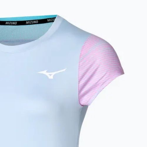 Жіноча тенісна футболка Mizuno Charge Printed Tee halogen blue