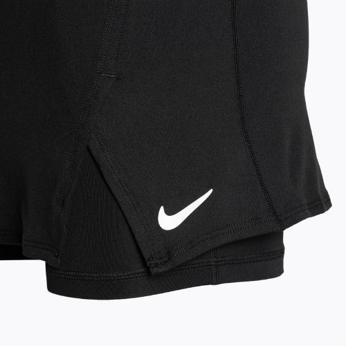 Тенісна спідниця Nike Court Dri-Fit Victory пряма чорна/біла