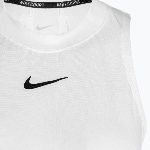Жіноча тенісна майка Nike Court Dri-Fit Advantage Tank біла/чорна