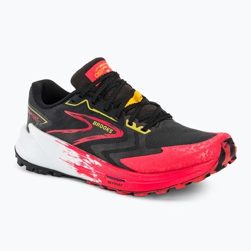 Черевики для бігу жіночі Brooks Catamount 3 black/diva pink/lemon chrome