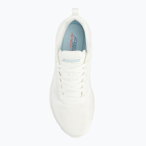 Черевики жіночі SKECHERS Bobs Squad Chaos Face Off white/white