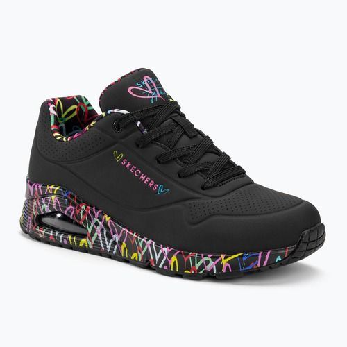 Черевики жіночі SKECHERS Uno Loving Love black
