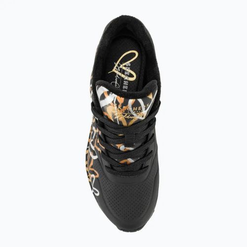 Черевики жіночі SKECHERS Uno Metallic Love black/metallic