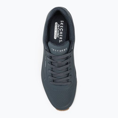 Черевики чоловічі SKECHERS Uno Stand On Air navy/white