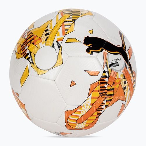 М'яч футбольний PUMA Orbita 6 FanwearCapsule MS puma white/rickle orange/puma black розмір 5