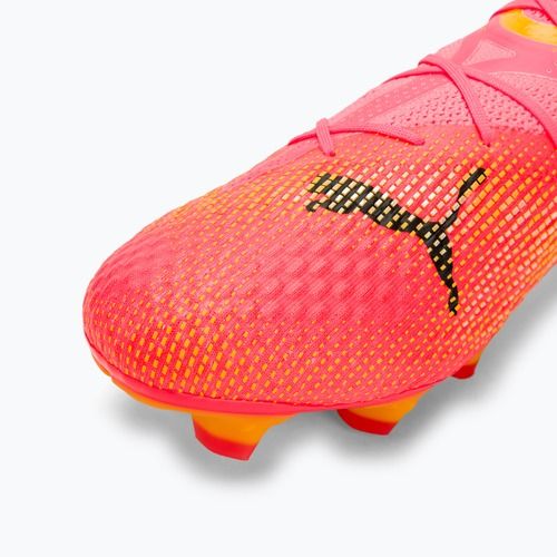 Бутси футбольні PUMA Future 7 PRO+ FG/AG sunset glow/puma black/sun stream