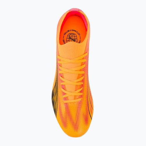 Бутси футбольні PUMA Ultra Match FG/AG sunset glow/puma black/sun stream