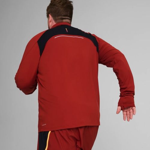 Кофта для бігу чоловіча PUMA Run Cloudspun 1/4 Zip mars red