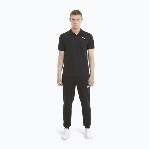 Футболка поло чоловіча PUMA Ess Pique поло puma black/cat