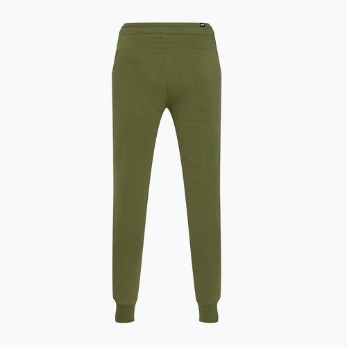Чоловічі штани PUMA Essentials+ 2 Col Logo TR оливково-зелені