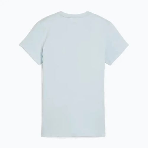 Футболка жіноча PUMA ESS Logo Tee turquoise surf