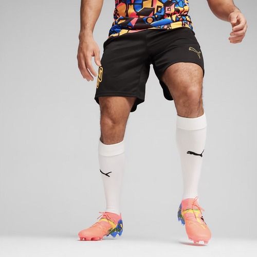 Шорти футбольні чоловічі PUMA Neymar Jr puma black/sunset glow