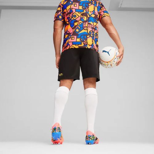 Шорти футбольні чоловічі PUMA Neymar Jr puma black/sunset glow