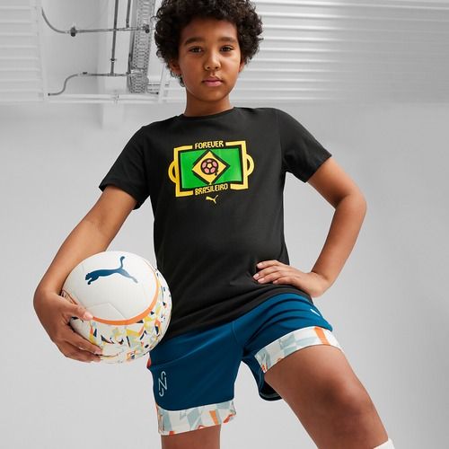 Футболка футбольна дитяча PUMA Neymar Jr Tee puma black