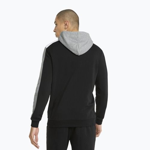 Кофта чоловіча PUMA ESS+ Block Hoodie TR puma black