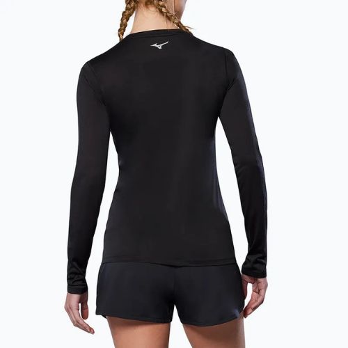 Лонгслів жіночий Mizuno Impulse Core LS Tee black