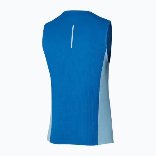 Танк топ для бігу чоловічий Mizuno Aero Tank federal blue