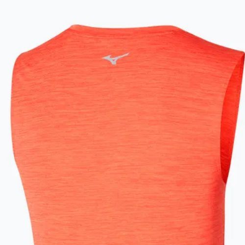 Танк топ для бігу чоловічий Mizuno Impulse Core nasturtium