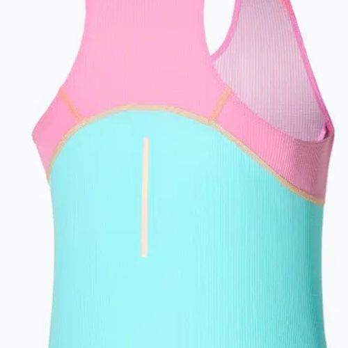 Танк топ для бігу жіночий Mizuno Aero Tank blue glow