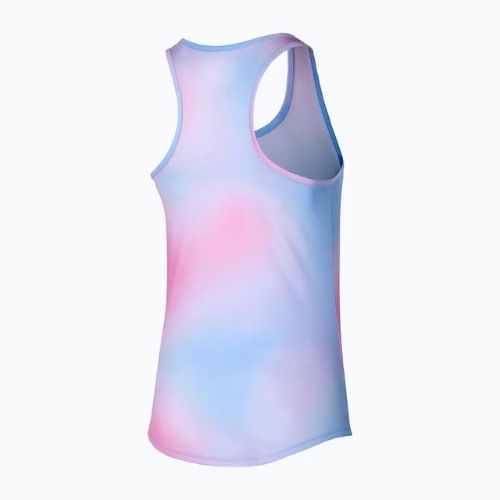 Танк топ для бігу жіночий Mizuno Impulse Core Graphic Tank halogen blue