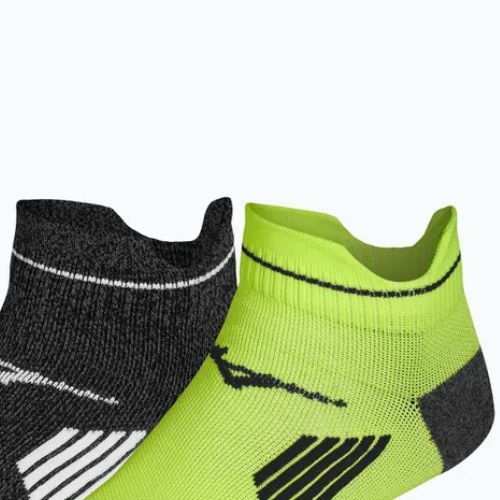 Шкарпетки Mizuno Active Training Mid 2 pary lime/black