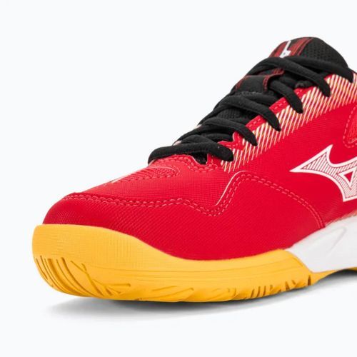 Кросівки для гандболу дитячі Mizuno Stealth Star 2 Jr radiant red/white/carrot curl