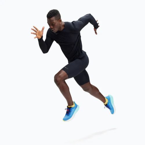Чоловічий лонгслів HOKA Airolite Run Longsleeve чорний