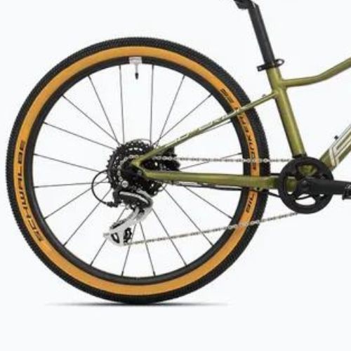 Велосипед дитячий Superior F.L.Y. 24 DB matte olive metallic/hologram chrome