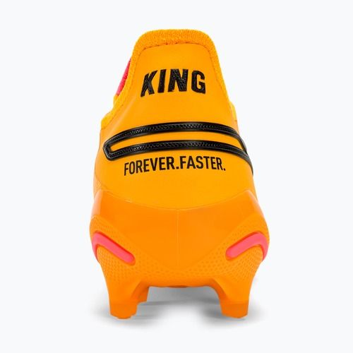 Футбольні бутси PUMA King Ultimate Fg/Ag sun stream/puma black/sunset glow футбольні бутси