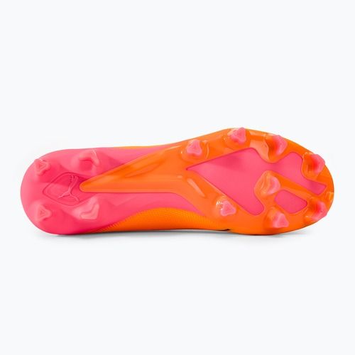 Футбольні бутси PUMA Ultra Match+ LL Fg/Ag sunset glow/puma black/sun stream