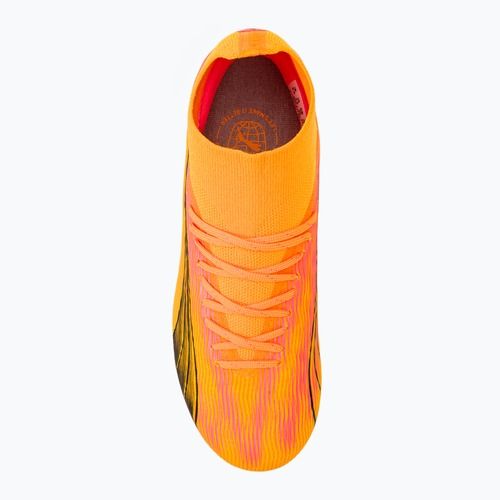 Бутси футбольні дитячі PUMA Ultra Pro FG/AG Jr sunset glow/puma black/sun stream