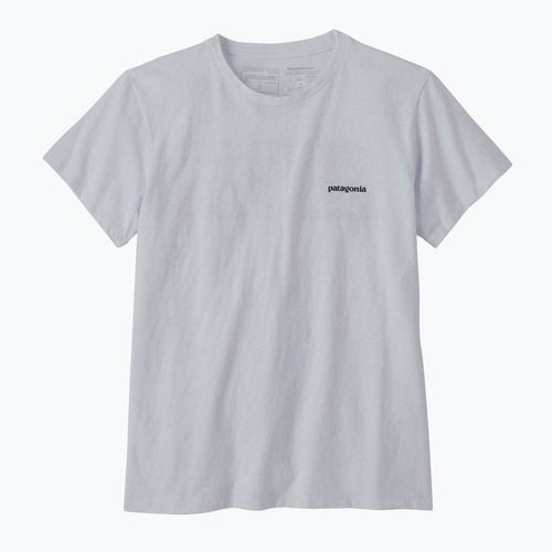 Жіноча трекінгова футболка Patagonia P-6 Logo Responsibili-Tee біла