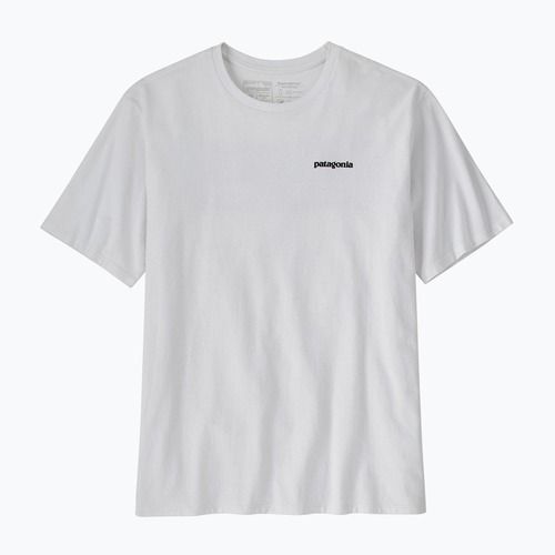 Чоловіча трекінгова футболка Patagonia P-6 Logo Responsibili-Tee біла