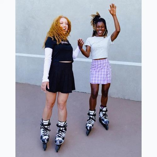 Жіночі роликові ковзани IMPALA Lightspeed Inline Skate монохромні мармурові