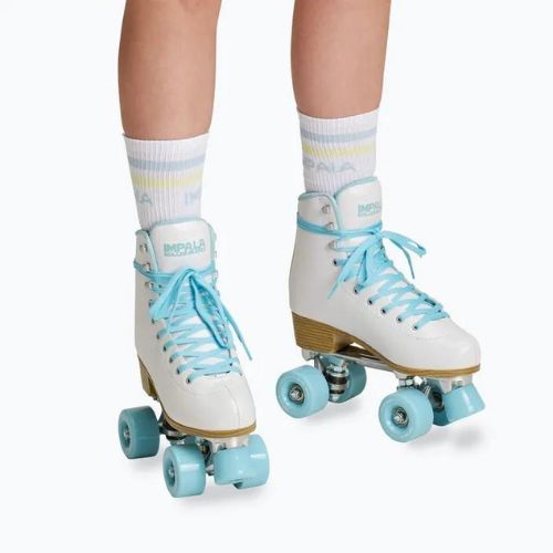 Жіночі роликові ковзани IMPALA Quad Skate white ice