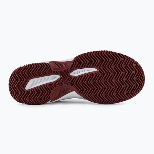 Кросівки тенісні жіночі Mizuno Break Shot 4 CC white/cabernet/papyrus