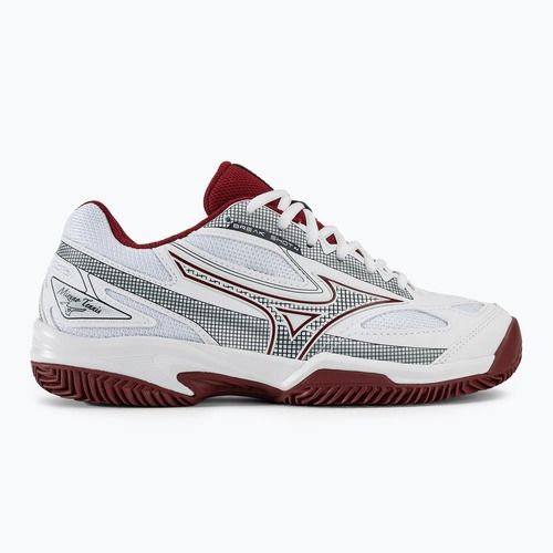 Кросівки тенісні жіночі Mizuno Break Shot 4 CC white/cabernet/papyrus