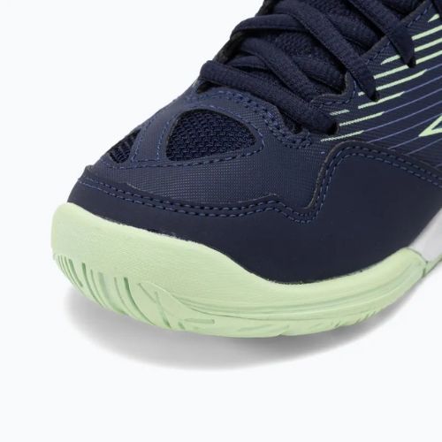 Дитячі волейбольні кросівки Mizuno Cyclone Speed 4 Jr сині/технологічний зелений/лоліт