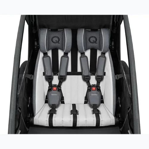 Qeridoo Sportrex 2 велосипедний причіп cayenne червоний