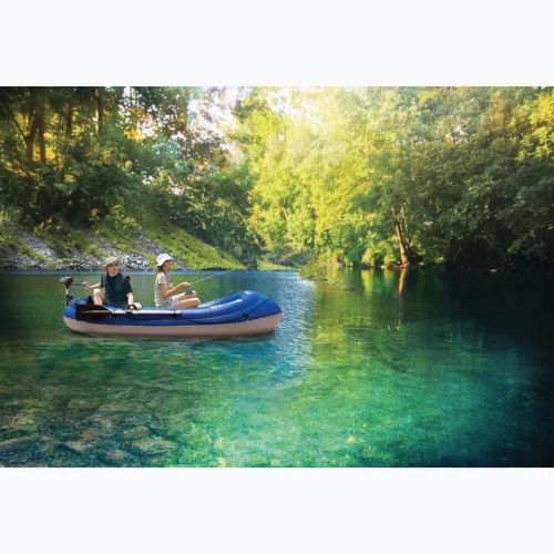 Aqua Marina Wildriver синій 3-місний понтон з мотором