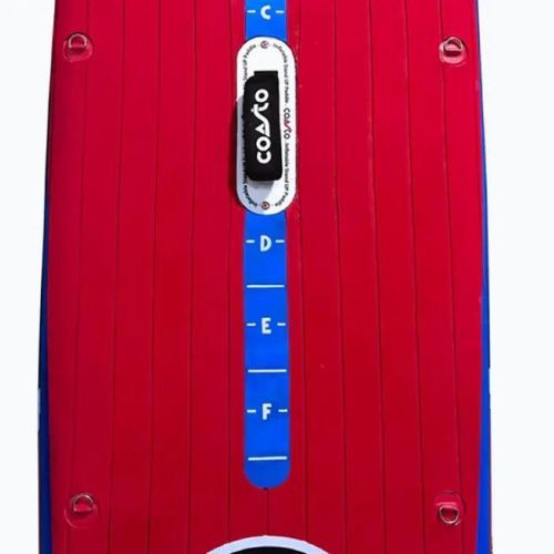 SUP дошка Coasto Turbo 12'6'' синя/червона