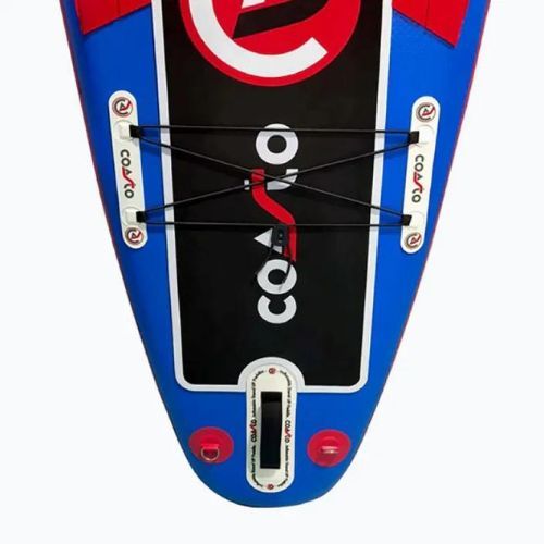 SUP дошка Coasto Turbo 12'6'' синя/червона