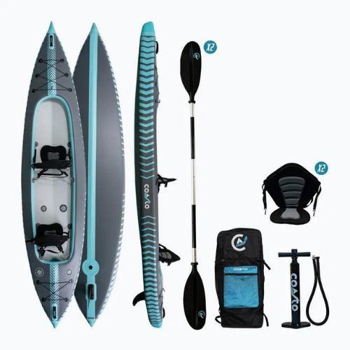 2-місна надувна байдарка високого тиску Coasto Capitole